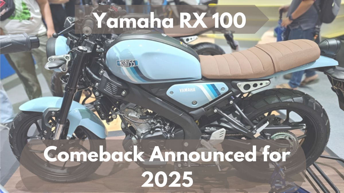 The Legendary Yamaha RX 100 Comeback Announced for 2025